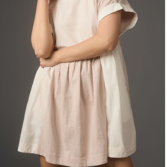 Anthropologie Daily Practice Babydoll Mini Dress Tunic Top Size XXS - Picture 9 of 10